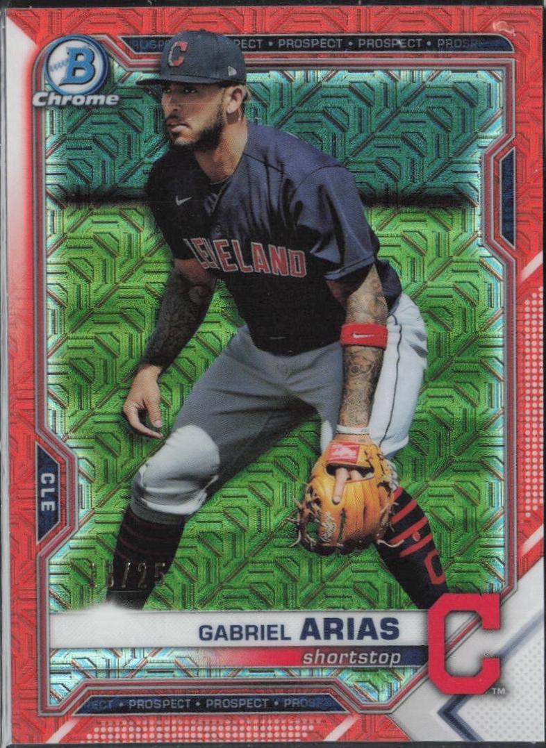 Gabriel Arias [Orange Refractor Mega Box Mojo] #BCP-172