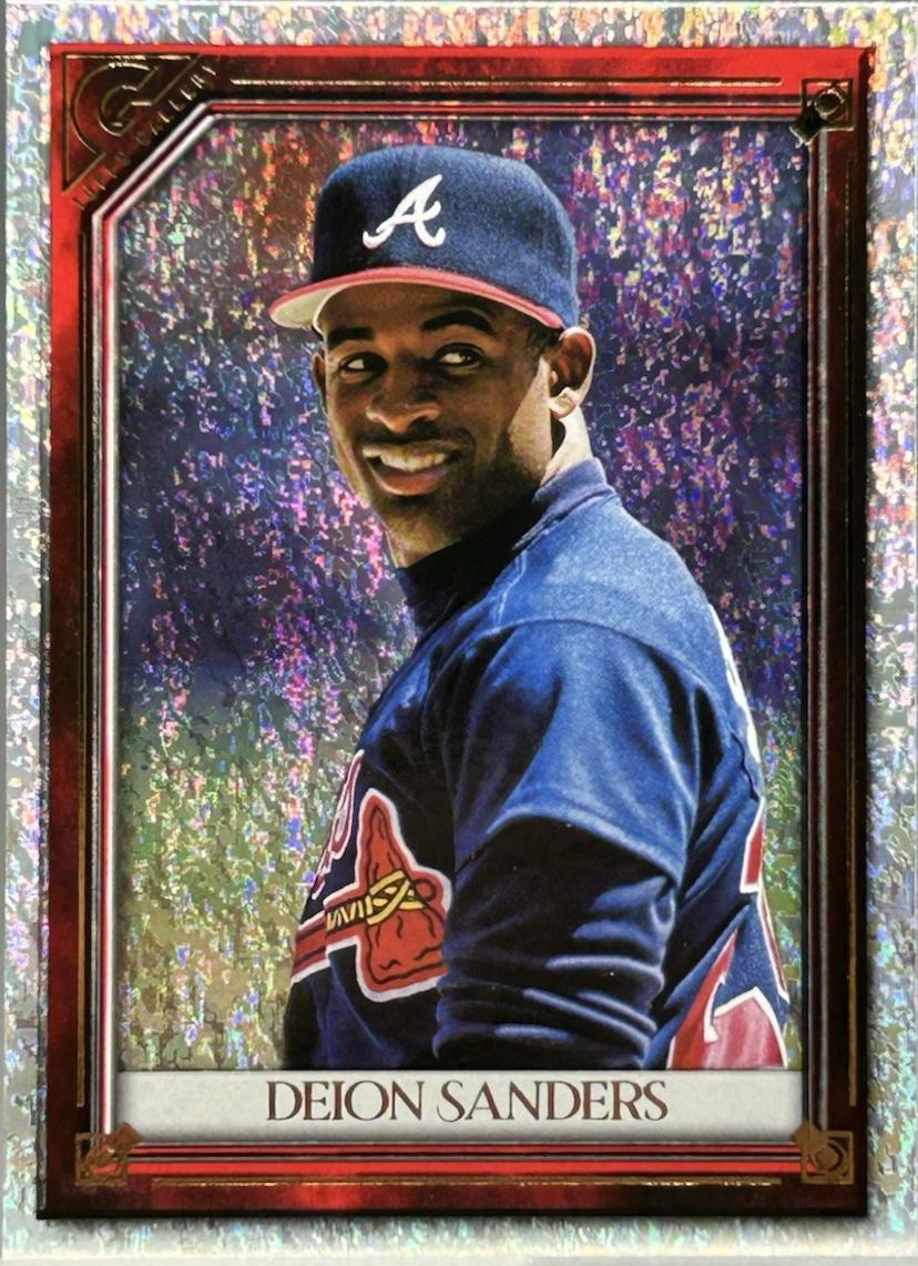Deion Sanders [Red Pattern] #1