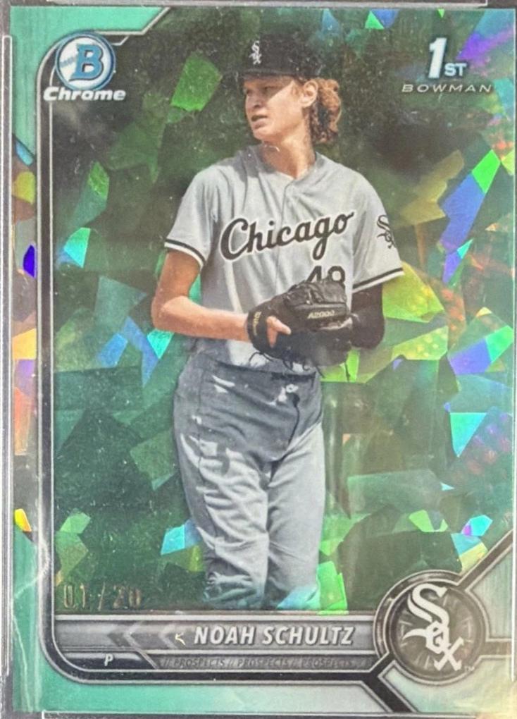 Noah Schultz [Sapphire Aqua Refractor] #BDC-56