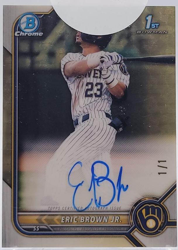 Eric Brown Jr. [Superfractor] #CDA-EB
