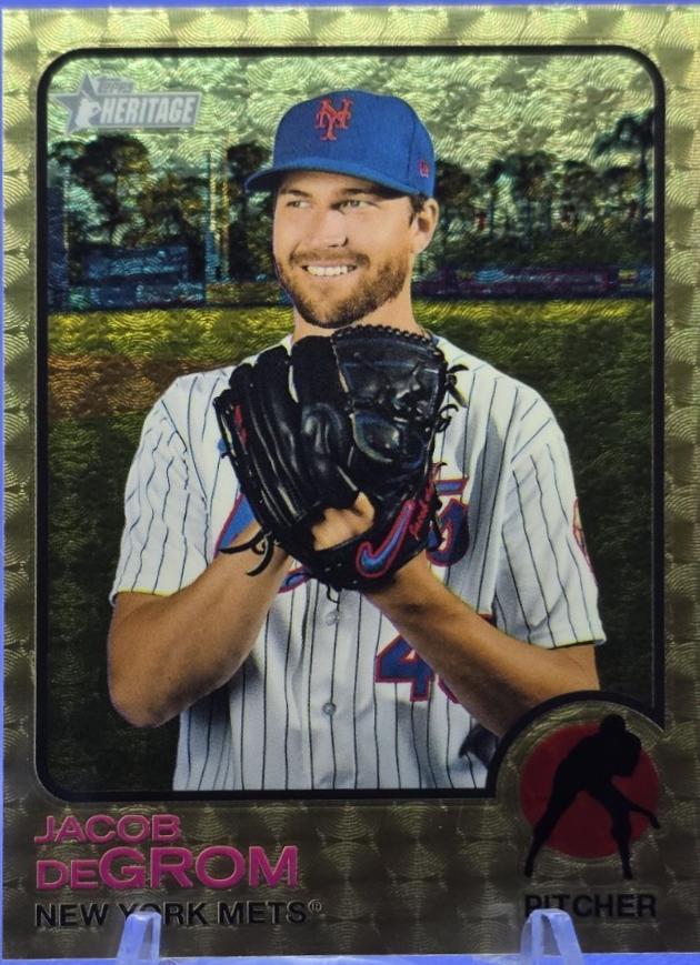 Jacob deGrom [Chrome Superfractor] #250