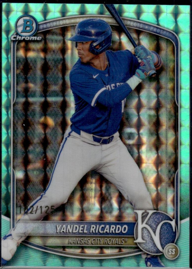Yandel Ricardo [Aqua Reptilian Refractor] #BDC-31