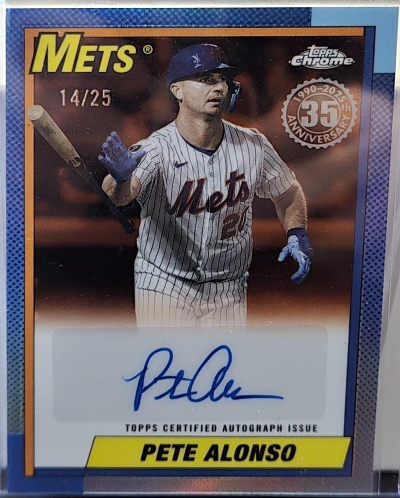 Pete Alonso [Orange] #90AU-PA