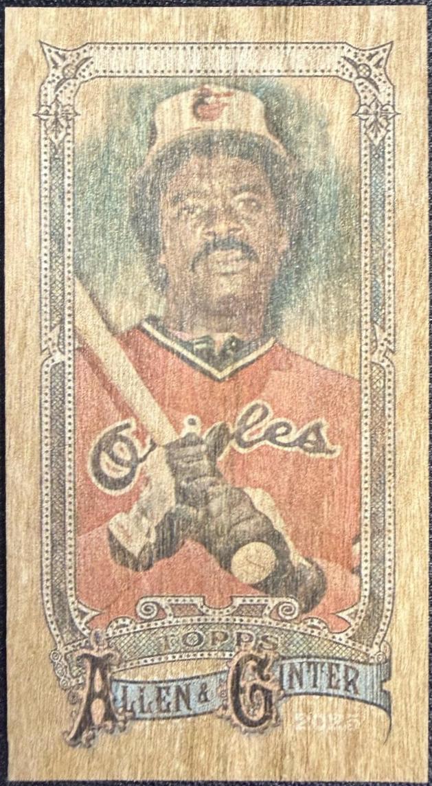 Eddie Murray [Wood Mini] #180