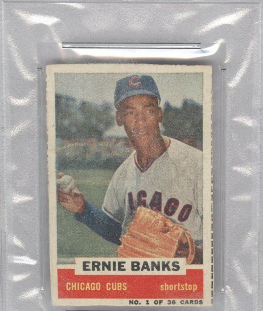 Ernie Banks [Hand Cut] #1