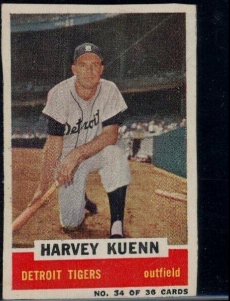 Harvey Kuenn [Hand Cut] #34