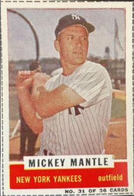 Mickey Mantle [Hand Cut] #31