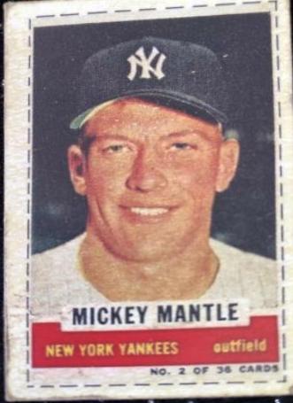 Mickey Mantle [Hand Cut] #2
