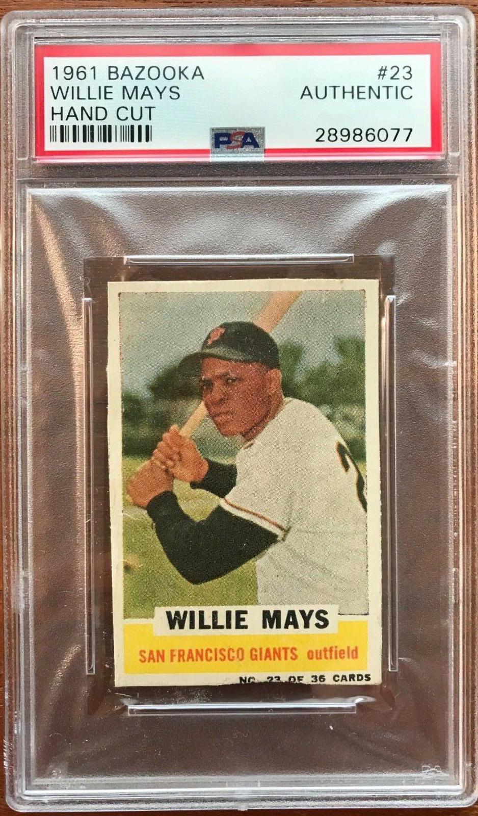 Willie Mays [Hand Cut] #23
