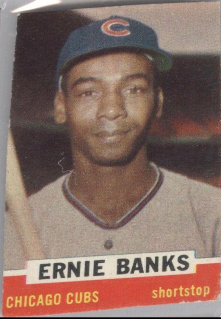 Ernie Banks [Hand Cut]