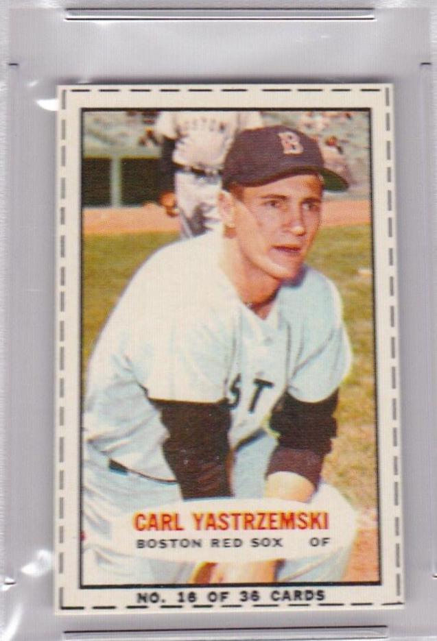 Carl Yastrzemski [Hand Cut Kneeling] #16