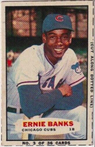 Ernie Banks [Hand Cut] #3