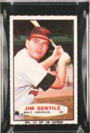 Jim Gentile [Hand Cut Batting] #11