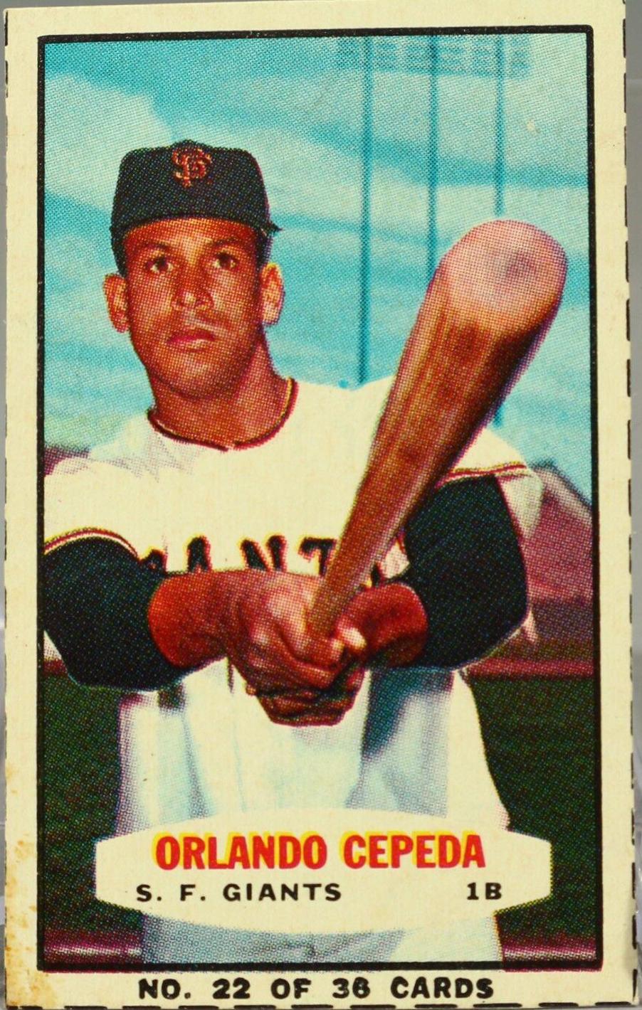 Orlando Cepeda [Hand Cut] #22