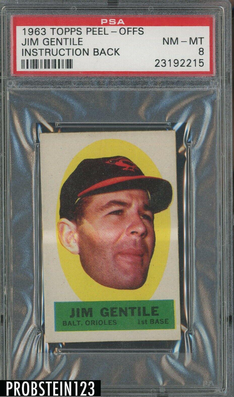 Jim Gentile [Instruction Back]