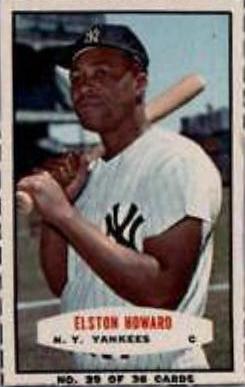 Elston Howard [Hand Cut w/Bat] #29