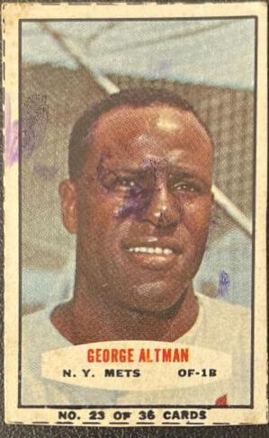 George Altman [Hand Cut] #23