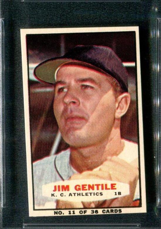 Jim Gentile [Hand Cut Portrait] #11