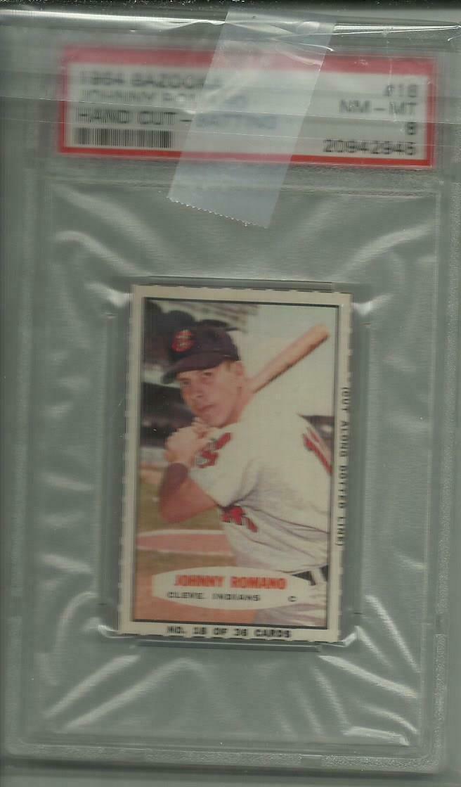 Johnny Romano [Hand Cut Batting] #18