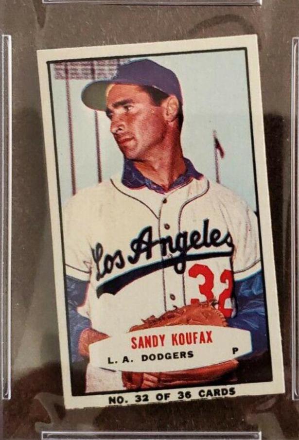Sandy Koufax [Hand Cut Glove in Front] #32