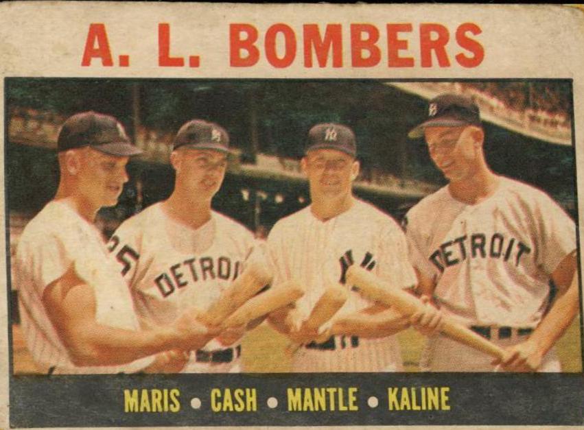A. L. Bombers [Maris, Cash, Mantle, Kaline] #331