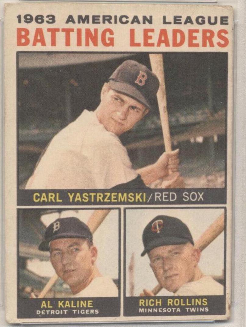 AL Batting Leaders [Yastrzemski, Kaline, Rollins] #8