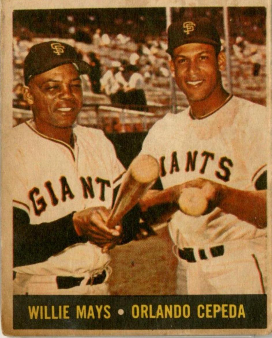 Giant Gunners [W. Mays, O. Cepeda] #306