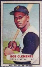 Bob Clemente [Hand Cut Batting] #14