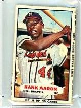 Hank Aaron [Hand Cut Batting] #9