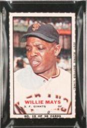 Willie Mays [Hand Cut Looking Down] #12