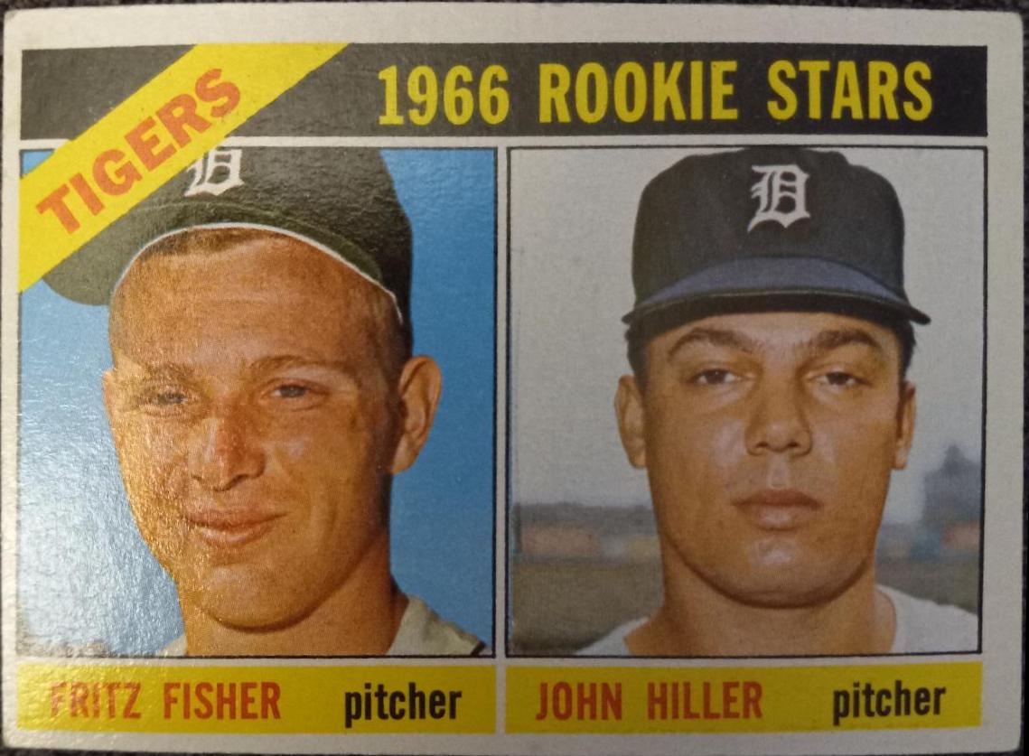 Tigers Rookies [F. Fisher, J. Hiller] #209