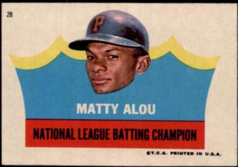 Matty Alou [NL Batting Champ] #28