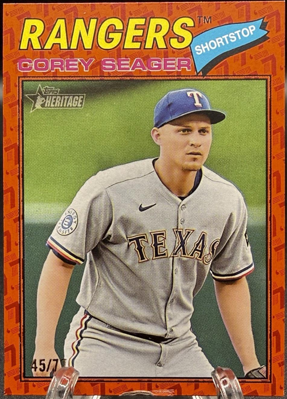 Corey Seager [Color Of The Year Orange] #302