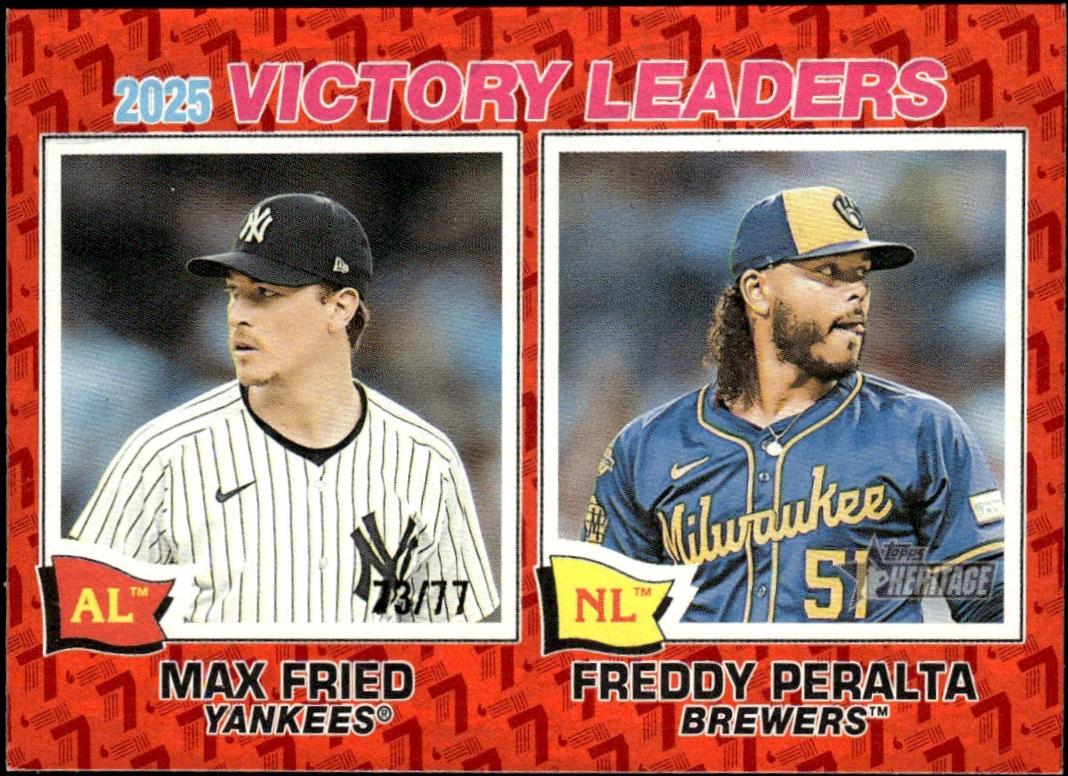 Freddy Peralta / Max Fried [Color Of The Year Orange] #5