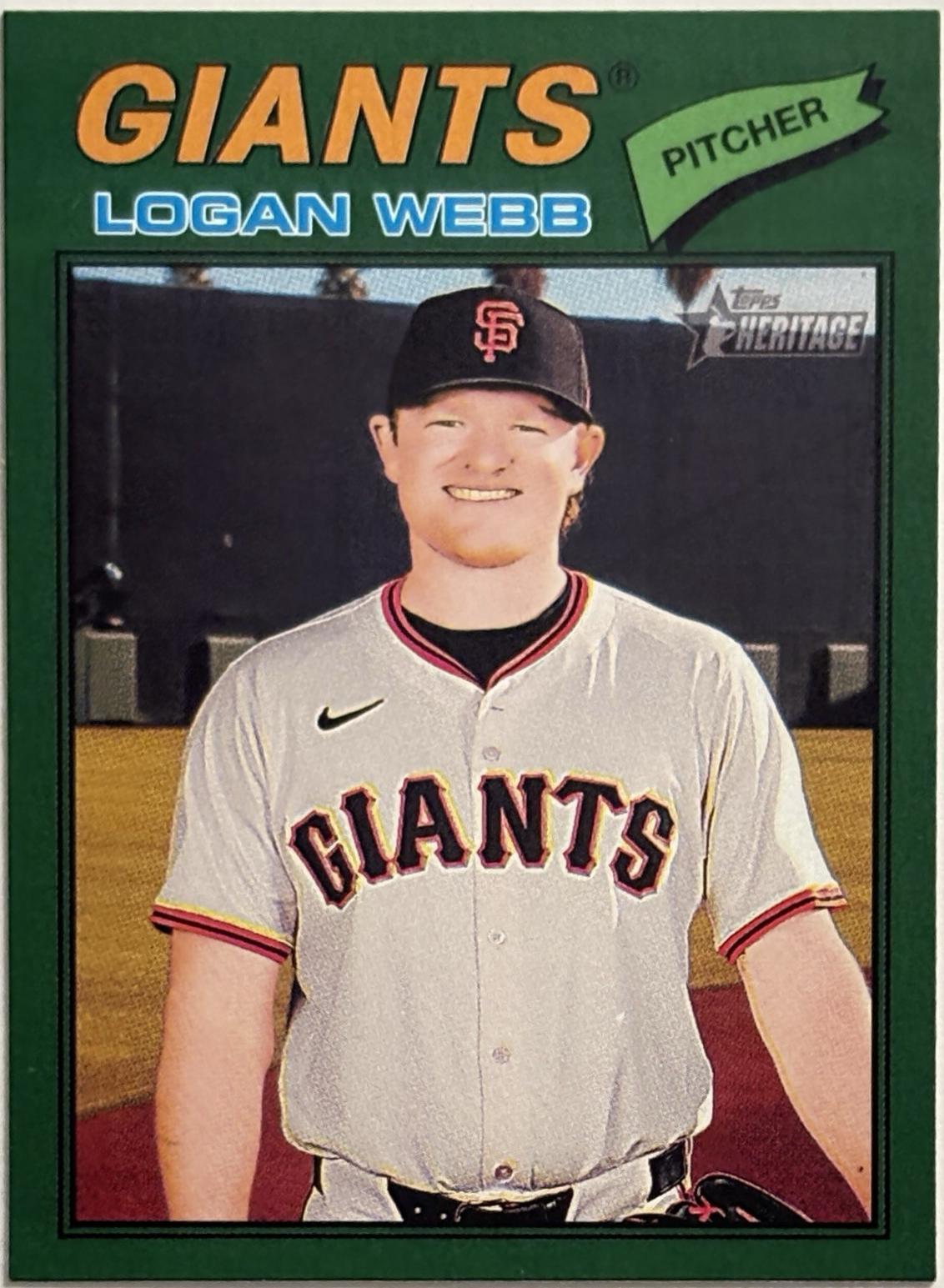 Logan Webb [Dark Green Bordered] #82