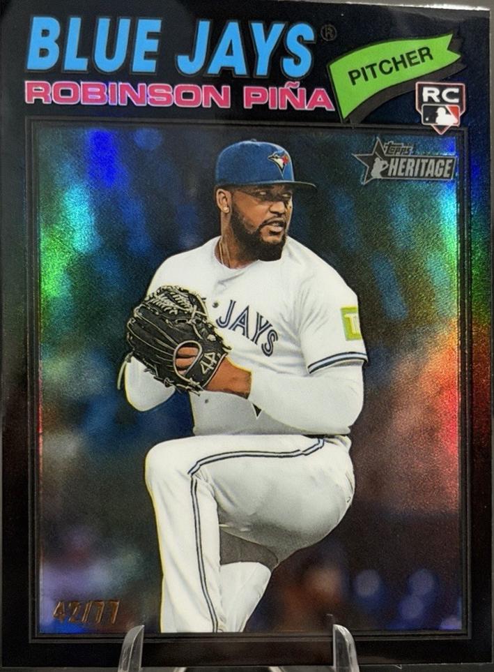 Robinson Pina [Black Bordered Chrome] #315