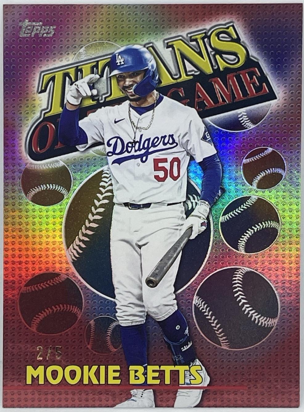 Mookie Betts [Red] #TOG-8