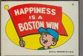 Happiness Is A [Boston Win] #31