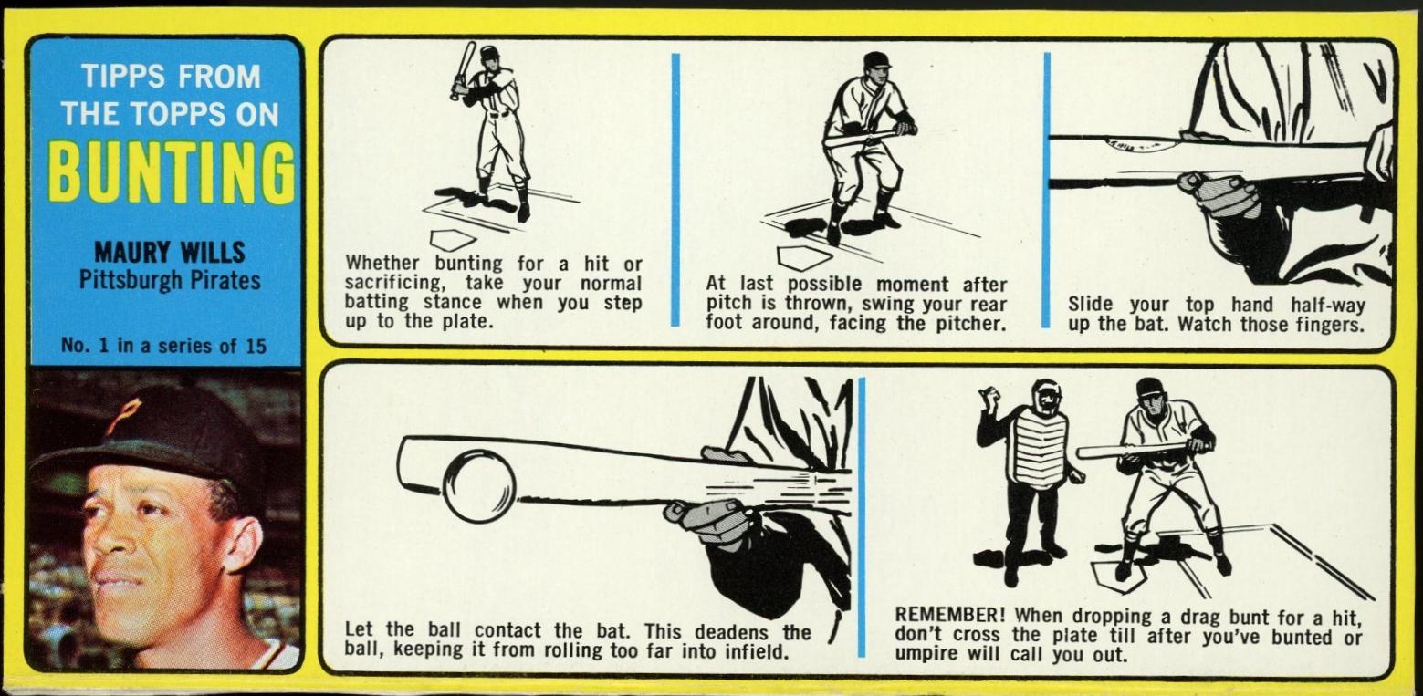 Maury Wills [Tipps From the Topps Hand Cut] #1