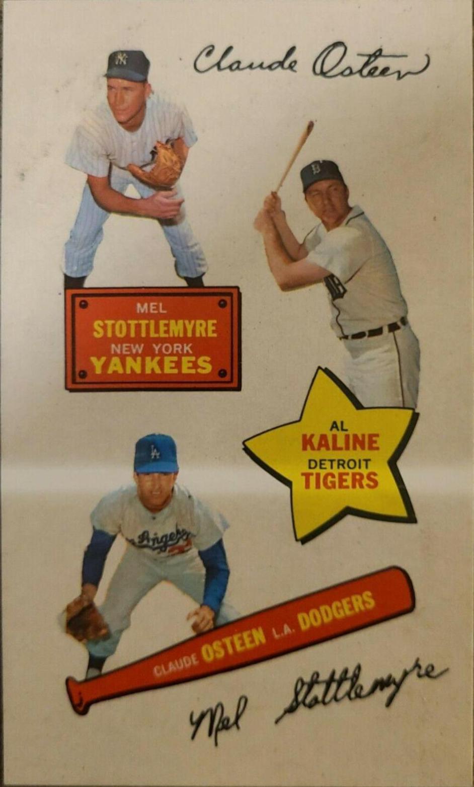 Al Kaline, Claude Osteen, Mel Stottlemyre