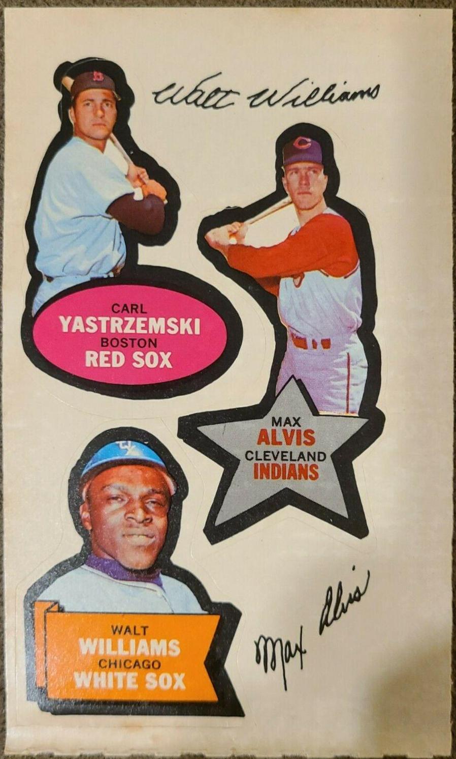 Carl Yastrzemski, Max Alvis, Walt Williams