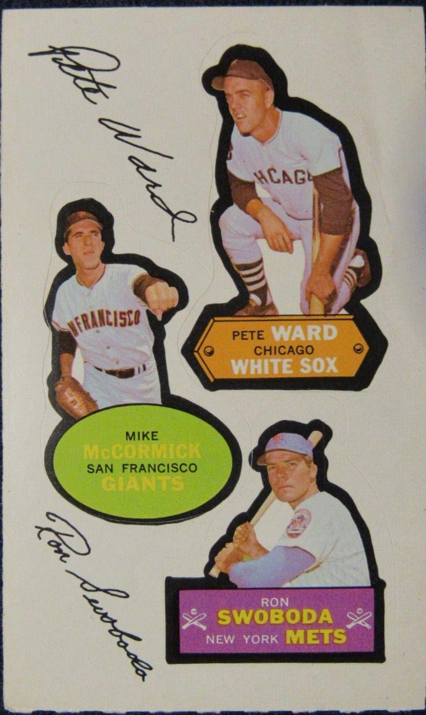 Mike McCormick, Pete Ward, Ron Swoboda
