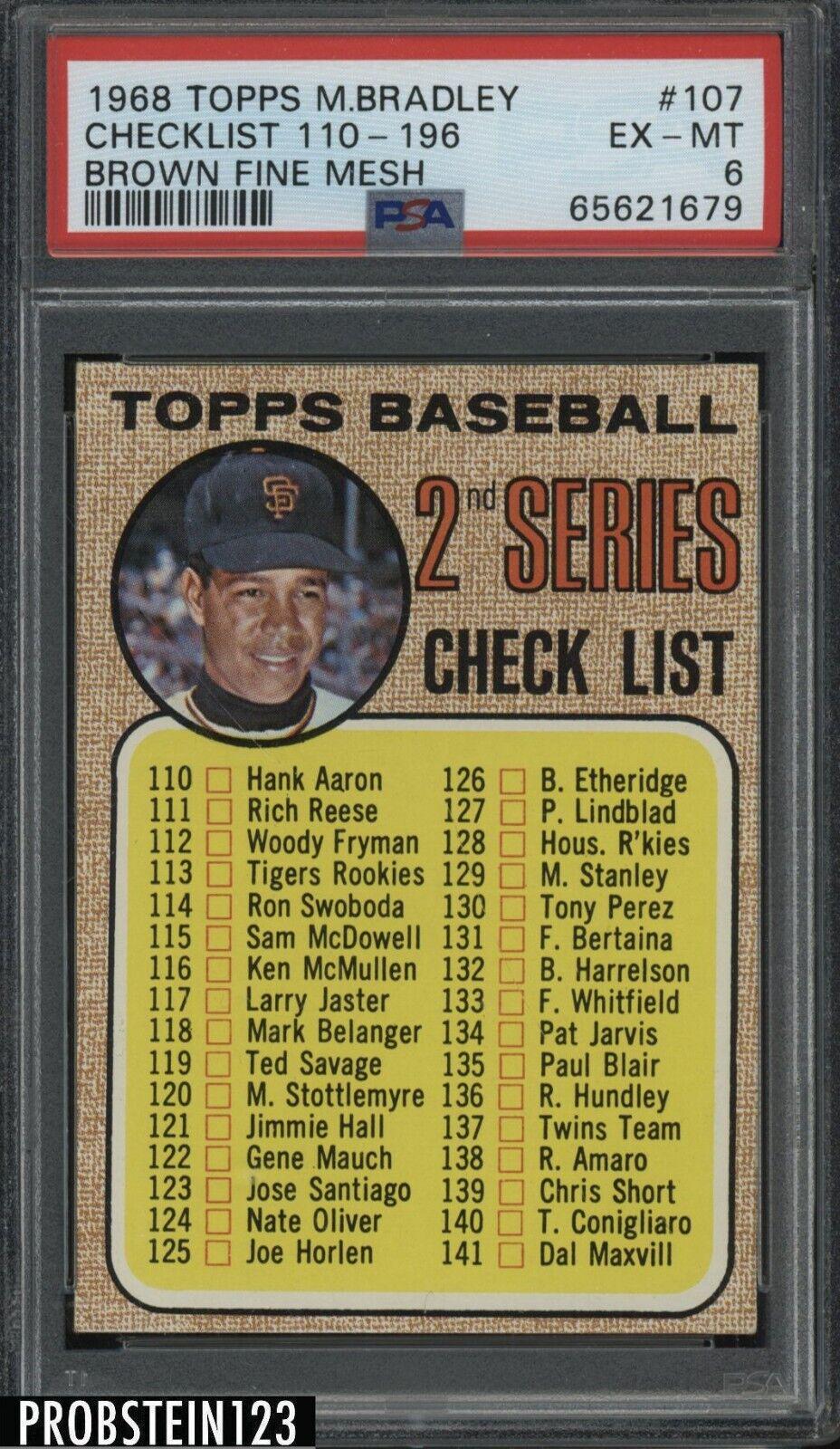 Checklist 110-196 [Brown Fine Mesh] #107