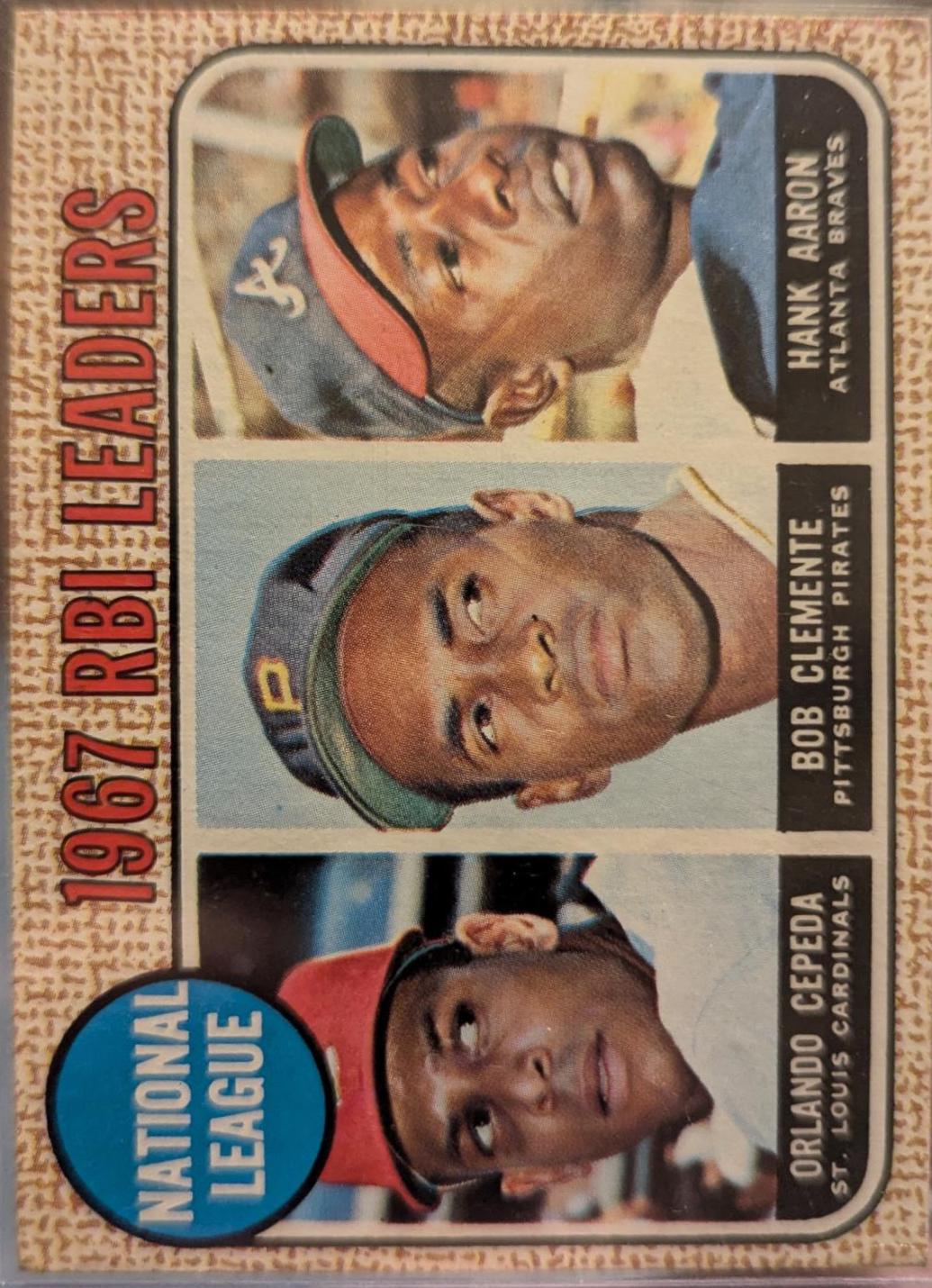 N. L. RBI Leaders [Cepeda, Clemente, Aaron] #3