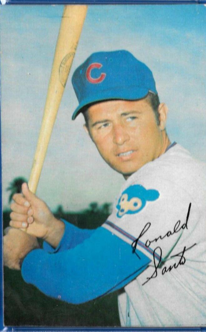 Ron Santo [Square Corner Proof Blank Back]