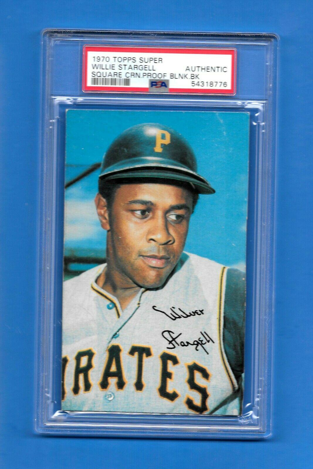Willie Stargell [Square Corner Proof Blank Back]