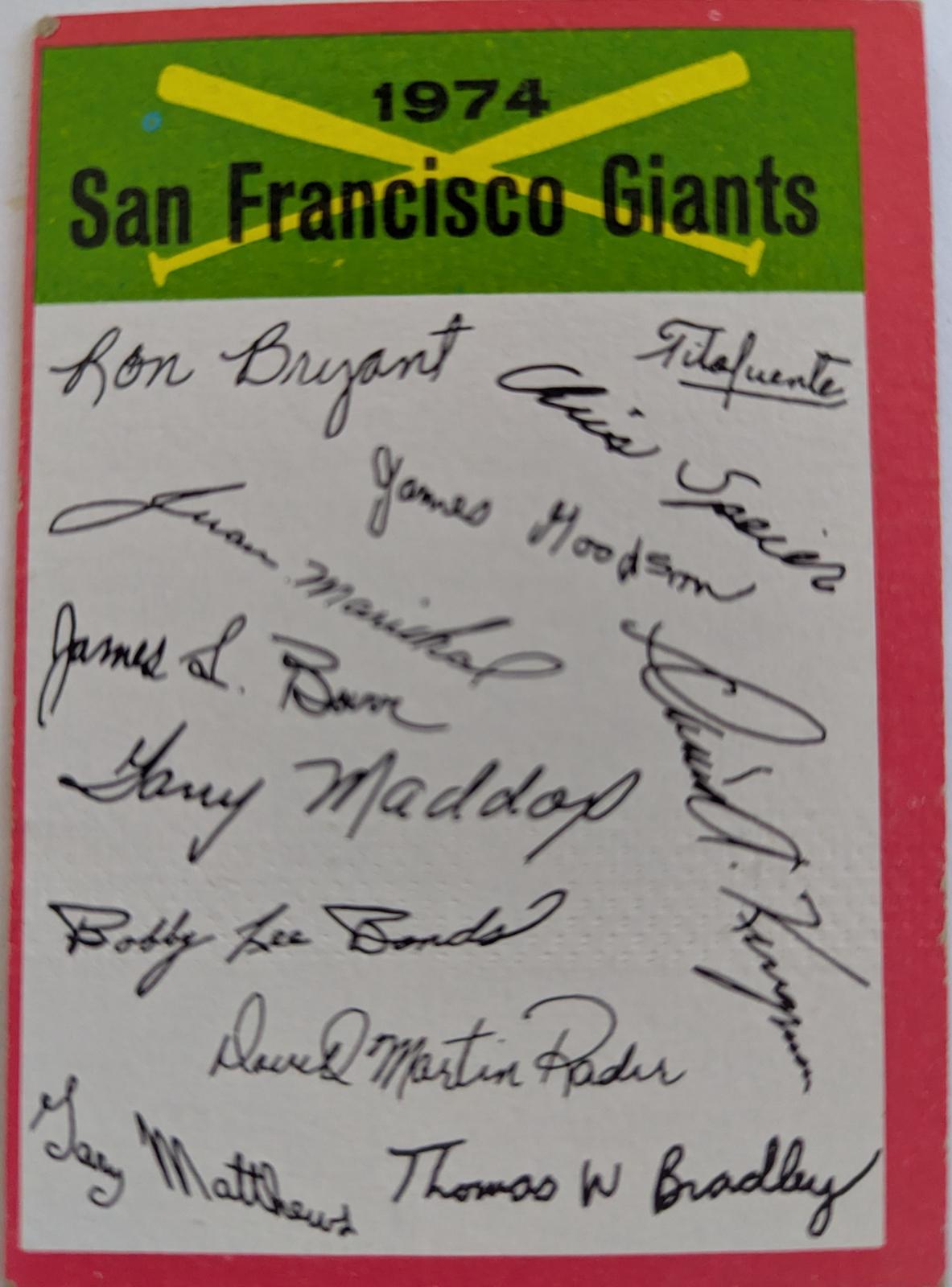 S. F. Giants