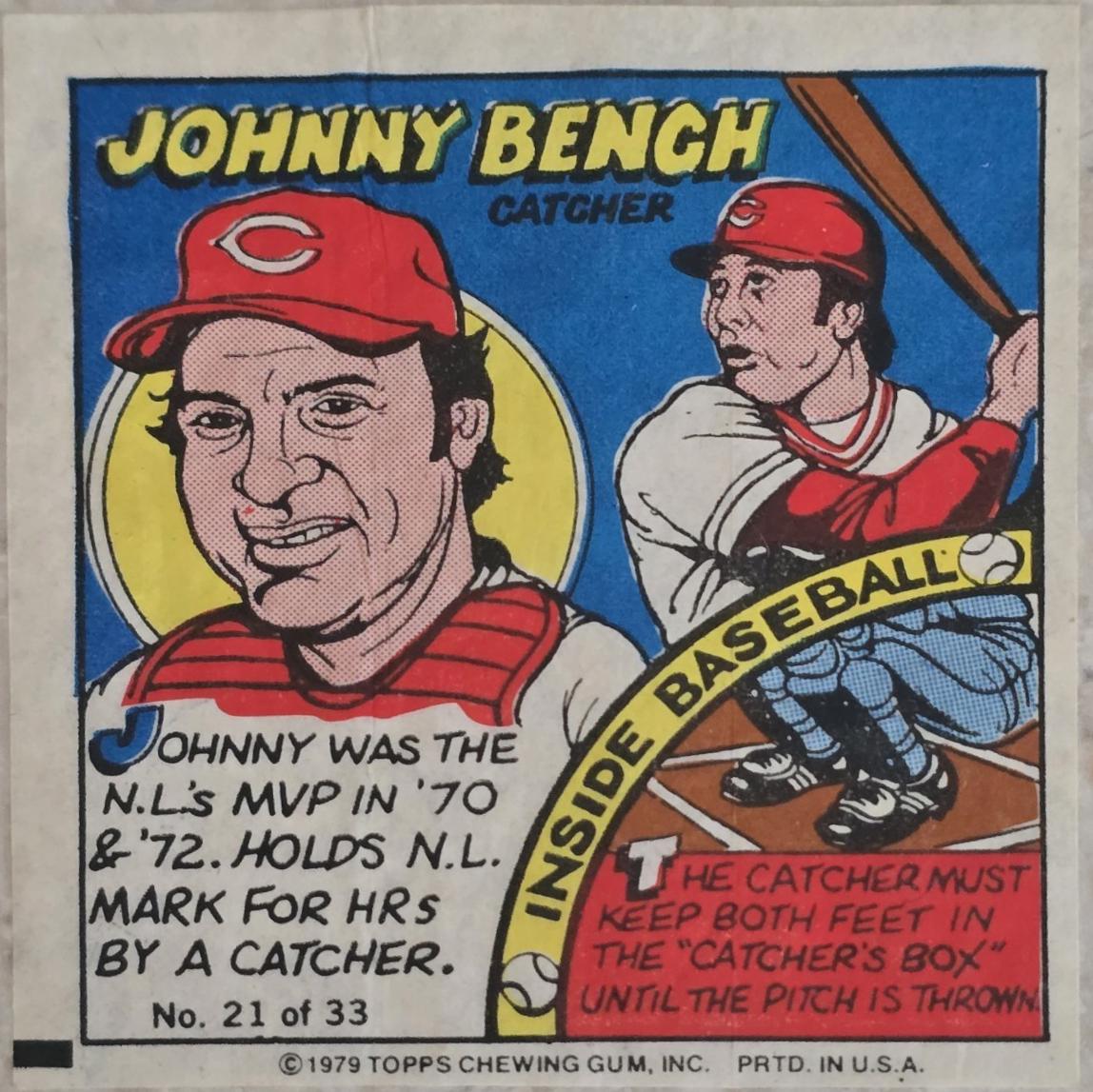 Johnny Bench #21