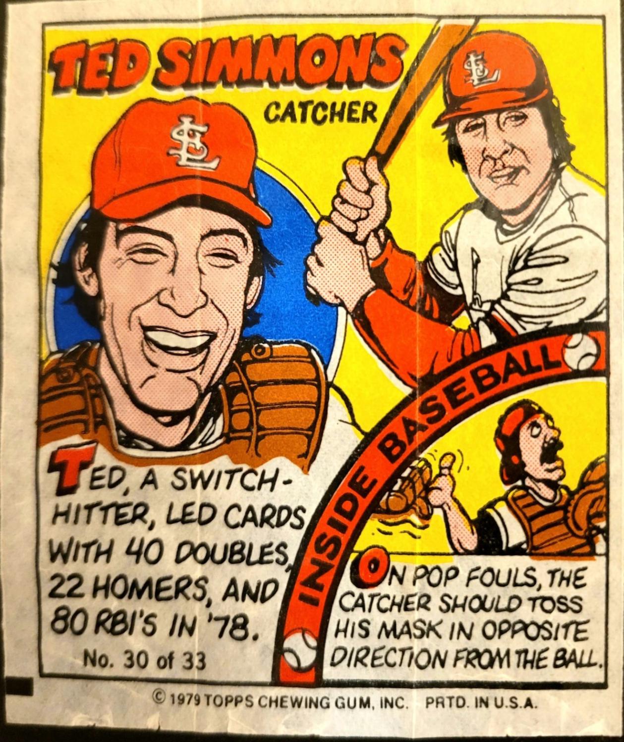 Ted Simmons #30