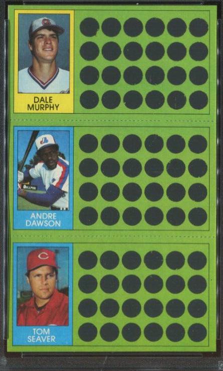 Andre Dawson, Dale Murphy, Tom Seaver